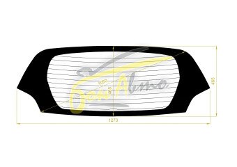 Стекло заднее с обогревом DAEWOO MATIZ 2009-2015 (M300) 
Бренд: BENSON