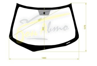 Стекло лобовое HONDA CR-Z 2010- (ZF1-RHD) 
Бренд: BENSON