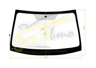 Стекло лобовое SUBARU LEGACY 2009-2014 (BR5-RHD-4/5d) обогрев щеток 
Бренд: BSG с зеленой полосой