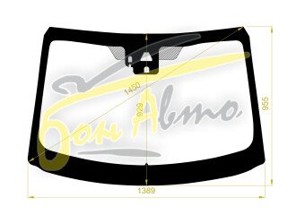 Стекло лобовое TOYOTA YARIS 2019- (KSP210-RHD) место под 1 камеру, место под датчик дождя, 
Бренд: BENSON