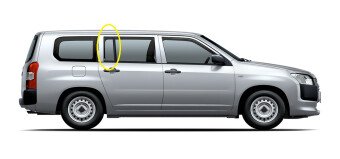 Стекло боковое TOYOTA PROBOX 2002- NCP50 RQ/RH 
Бренд: BENSON