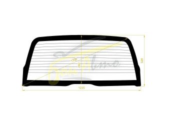 Стекло заднее с обогревом TOYOTA HILUX SURF 1995-2002 (N180) 
Бренд: BSG