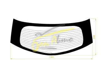 Стекло заднее с обогревом MAZDA 2 2007-2014 (DE3-5) 
Бренд: BENSON