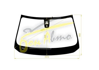 Стекло лобовое BMW 5-SERIES 2010-2016 (F10-4d sed) место под 1 камеру с обогревом, место под датчик дождя, 
Бренд: КМК с синей полосой