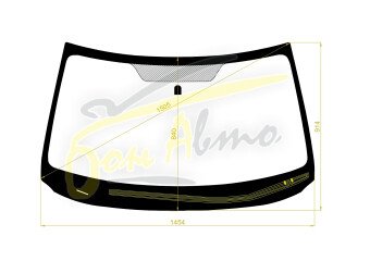 Стекло лобовое SUBARU FORESTER 2008-2012 (SH5-LHD) обогрев щеток 
Бренд: BSG