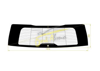 Стекло заднее с обогревом MERCEDES GL-CLASS 2012-2019 (W166) 1 отверстие 
Бренд: BENSON