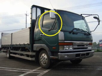 Стекло боковое MITSUBISHI FUSO FIGHTER 1992- FK60 2 отверстия FD/RH 
Бренд: BENSON