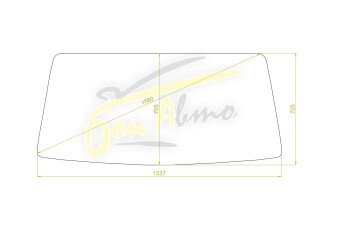 Стекло лобовое MAZDA TITAN 1989-2000 (WG-T3500 1537*705*1560 ) 
Бренд: BENSON с синей полосой