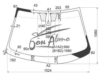 Стекло лобовое RENAULT KOLEOS 2007-2017 (HY0-LHD) место под датчик дождя 
Бренд: BENSON