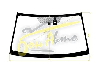 Стекло лобовое MITSUBISHI TRITON 2006-2015 (KB9T-RHD) место под датчик дождя 
Бренд: КМК с синей полосой