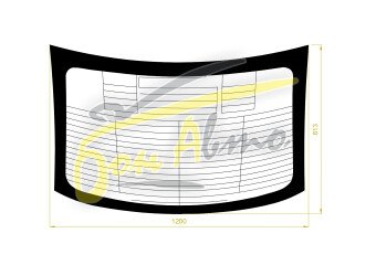 Стекло заднее с обогревом MAZDA 3 2008-2013 (BL-4d sed) 
Бренд: BENSON