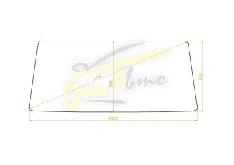 Стекло лобовое TOYOTA LAND CRUISER 1984-2004 (J70) 
Бренд: ZDG с серой полосой