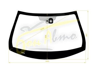 Стекло лобовое NISSAN SKYLINE 2006-2014 (V36-RHD-2d coupe) место под датчик дождя 
Бренд: BENSON