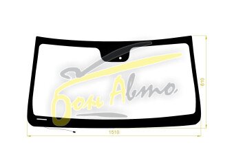 Стекло лобовое HAVAL H9 2015-2024 (LHD) обогрев щеток, место под датчик дождя, 
Бренд: КМК с синей полосой