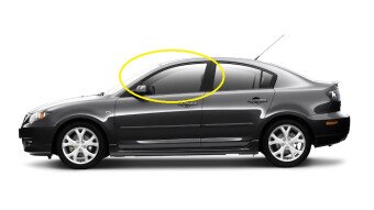 Стекло боковое MAZDA 3 2003-2008 (BK-4d sed) FD/LH 
Бренд: BSG