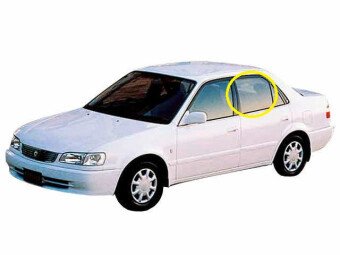 Стекло боковое TOYOTA COROLLA 1995-2000 AE110-4d sed RD/LH 
Бренд: BENSON