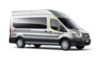 Стекло боковое FORD TRANSIT 2013- hi-cab 1 отверстие FD/RH 
Бренд: BENSON