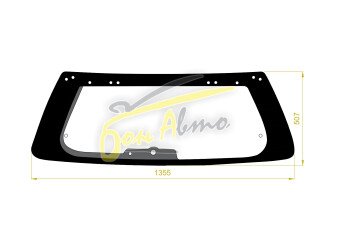 Стекло заднее с обогревом HONDA ORTHIA 1996-2002 (EL1-5d wag) 14 отверстий 
Бренд: BSG