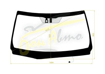 Стекло лобовое TOYOTA CROWN 2012-2018 (GS210-RHD) обогрев щеток, место под датчик дождя, антенна, 
Бренд: BENSON