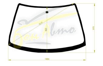 Стекло лобовое HONDA ASCOT INNOVA 1992-1996 (CB3-4) 
Бренд: BSG с зеленой полосой