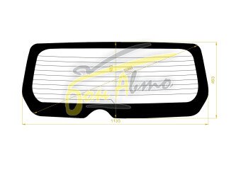 Стекло заднее с обогревом NISSAN MOCO 2001-2006 (MG21) 
Бренд: BENSON