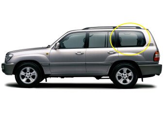 Стекло боковое TOYOTA LAND CRUISER 1997-2007 FJ100 1 отверстие SW/LH/X
Бренд: BENSON Тонированное