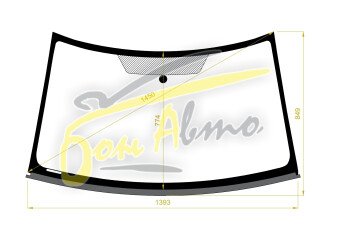 Стекло лобовое SKODA ROOMSTER 2006- () 
Бренд: КДМ с синей полосой