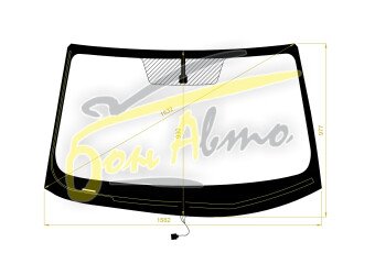 Стекло лобовое TOYOTA HIGHLANDER 2013-2019 (ASU50-LHD) обогрев щеток 
Бренд: BSG