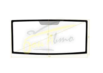 Стекло лобовое NISSAN ATLAS 2007- (F24-1520*708*) 
Бренд: BENSON с синей полосой