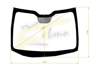 Стекло лобовое HONDA FREED 2016- (GB5-RHD) 
Бренд: BENSON с синей полосой