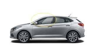 Стекло боковое HYUNDAI VERNA 2017- (HC-5d h/b) FD/LH 
Бренд: BENSON