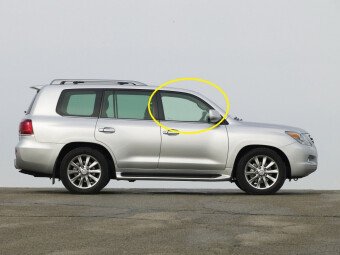 Стекло боковое LEXUS LX 2007-2015 (UZJ200) FD/RH 
Бренд: BENSON