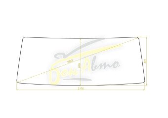 Стекло лобовое NISSAN DIESEL CONDOR 1983-1993 (W480-wide-2176*821*2222) 
Бренд: BSG