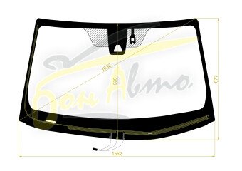 Стекло лобовое TOYOTA HIGHLANDER 2013-2019 (ASU50-LHD-2016) обогрев щеток, место под 1 камеру, место под датчик дождя, 
Бренд: BENSON