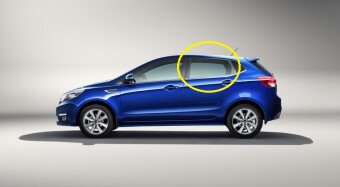 Стекло боковое KIA RIO 2011-2016 (QB -RUS-5d h/b) RD/LH 
Бренд: BENSON