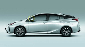 Стекло боковое TOYOTA PRIUS 2015- ZVW50 FV/LH 
Бренд: BENSON