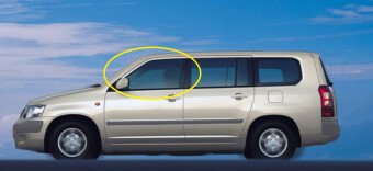 Стекло боковое TOYOTA SUCCEED 2002- NCP50 FD/LH 
Бренд: BSG