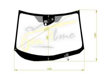 Стекло лобовое HONDA VEZEL 2013-2021 (RU1-RHD) обогрев щеток, место под 2 камеры, место под датчик дождя, антенна, 
Бренд: BENSON