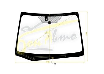 Стекло лобовое SUBARU XV 2011-2016 (GP-RHD) обогрев щеток, место под датчик дождя, 
Бренд: BENSON
