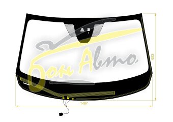 Стекло лобовое MAZDA MX-30 2019- (DR) обогрев щеток, место под 1 камеру, место под датчик дождя, 
Бренд: BENSON