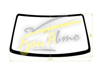 Стекло лобовое OPEL AGILA 2000-2008 () 
Бренд: BSG с зеленой полосой