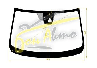 Стекло лобовое MAZDA 6 2012- (GJ-LHD-2015-4d sed) место под 1 камеру, место под датчик дождя, 
Бренд: BENSON