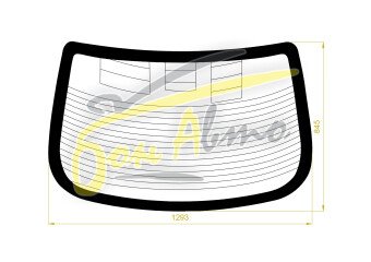 Стекло заднее с обогревом MAZDA ATENZA 2002-2007 (GG-4d sed) 
Бренд: BSG