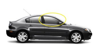 Стекло боковое MAZDA 3 2003-2008 (BK-4d sed) FD/RH 
Бренд: BSG