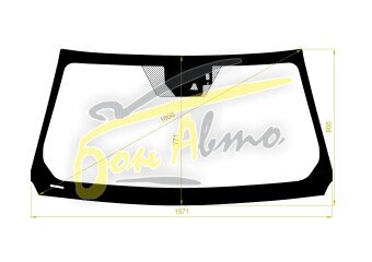 Стекло лобовое TOYOTA LAND CRUISER 2021- (FJ300-LHD) место под 1 камеру, место под датчик дождя, 
Бренд: ZDG с синей полосой