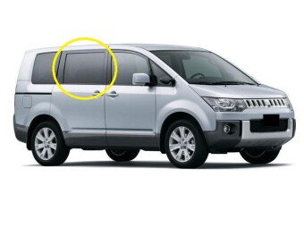 Стекло боковое MITSUBISHI DELICA D:5 2007- (CV5W) RD/RH 
Бренд: BENSON Тонированное