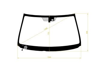 Стекло лобовое LEXUS IS 2005-2013 (GSE20-LHD) обогрев щеток, место под датчик дождя, 
Бренд: BENSON
