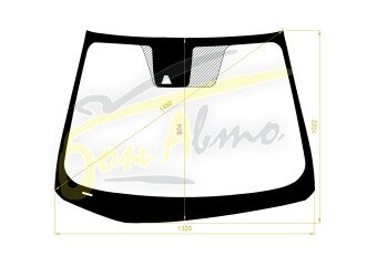 Стекло лобовое NISSAN NOTE 2012-2020 (E12-RHD-2016) место под 1 камеру 
Бренд: BENSON