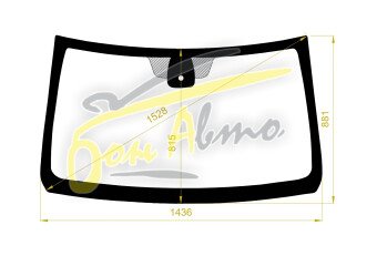 Стекло лобовое RENAULT LOGAN 2005-2012 (LS) место под датчик дождя 
Бренд: BENSON