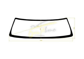 Стекло лобовое TOYOTA FJ CRUISER 2005-2018 (J15) 
Бренд: BENSON с серой полосой
